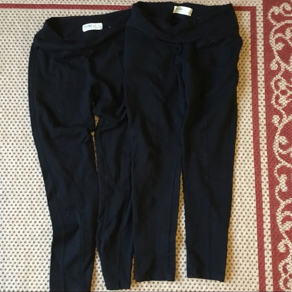 Mudd FLX stretch 24/7 black cropped leggings small